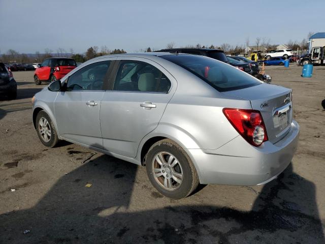 1G1JC5SH4C4189365 - 2012 CHEVROLET SONIC LT SILVER photo 2