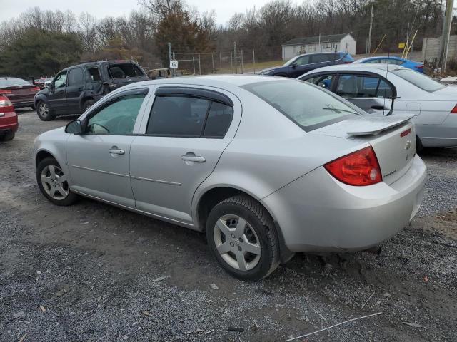 1G1AK55FX77353901 - 2007 CHEVROLET COBALT LS SILVER photo 2