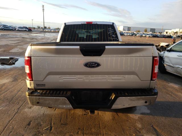 1FTEX1EB0JFA32897 - 2018 FORD F150 SUPER CAB SILVER photo 6