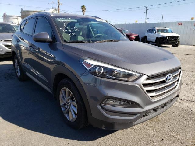 KM8J33A4XHU305360 - 2017 HYUNDAI TUCSON LIMITED GRAY photo 4