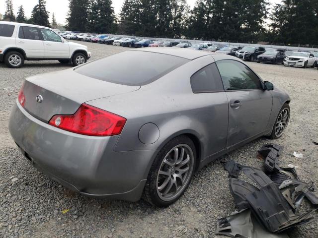 JNKCV54E45M409215 - 2005 INFINITI G35 GRAY photo 3