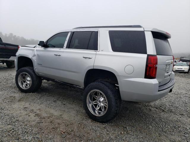 1GNSKBKC7FR180708 - 2015 CHEVROLET TAHOE K1500 LT SILVER photo 2