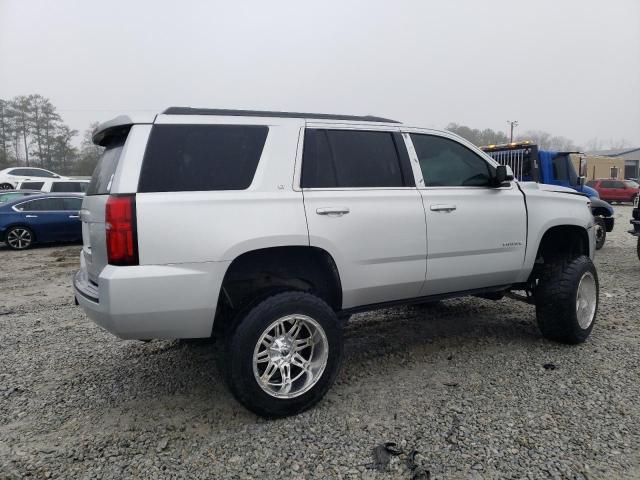 1GNSKBKC7FR180708 - 2015 CHEVROLET TAHOE K1500 LT SILVER photo 3