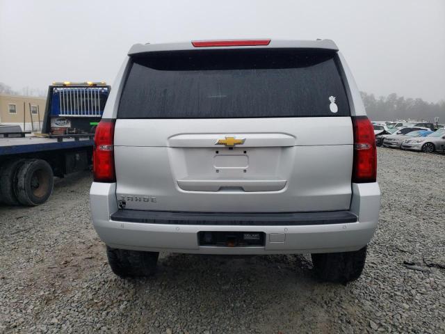 1GNSKBKC7FR180708 - 2015 CHEVROLET TAHOE K1500 LT SILVER photo 6