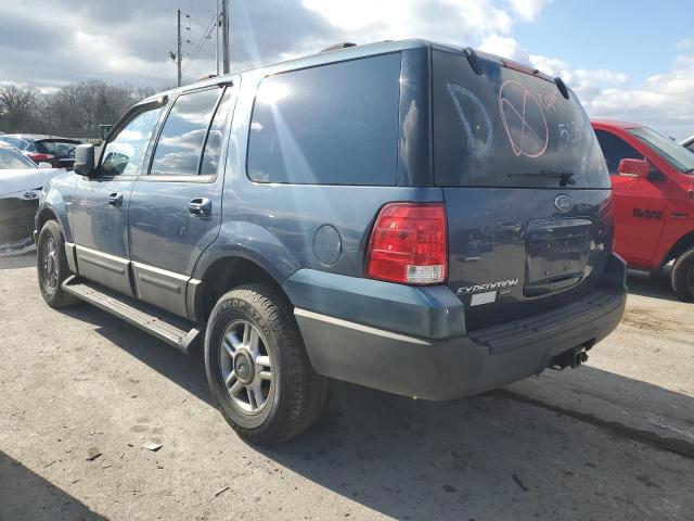 1FMRU15W83LA25239 - 2003 FORD EXPEDITION XLT BLUE photo 2