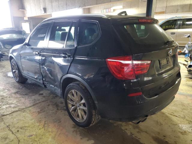 5UXWX9C59E0D32240 - 2014 BMW X3 XDRIVE28I BLACK photo 2