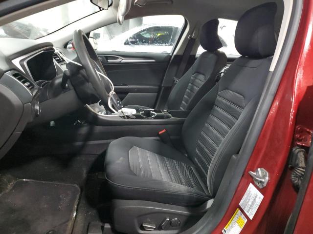 3FA6P0HD4GR273259 - 2016 FORD FUSION SE RED photo 7