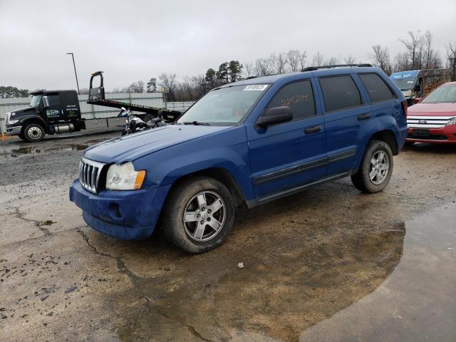 1J4GS48K15C539250 - 2005 JEEP GRAND CHER LAREDO BLUE photo 1