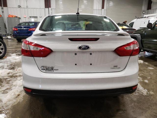 1FADP3F27EL240858 - 2014 FORD FOCUS SE WHITE photo 6