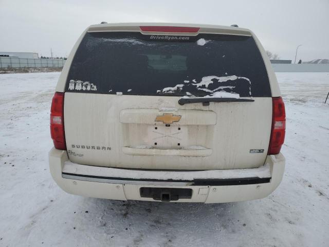 1GNSKKE36BR264010 - 2011 CHEVROLET SUBURBAN K1500 LTZ WHITE photo 6