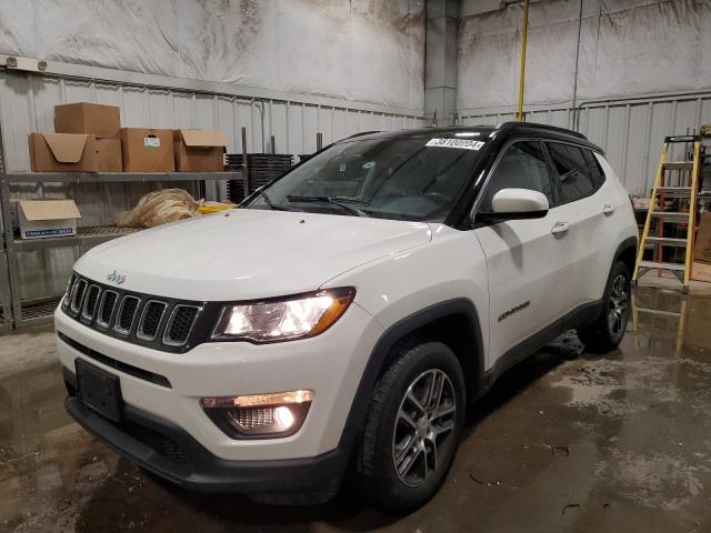 3C4NJDBB8JT192670 - 2018 JEEP COMPASS LATITUDE WHITE photo 1