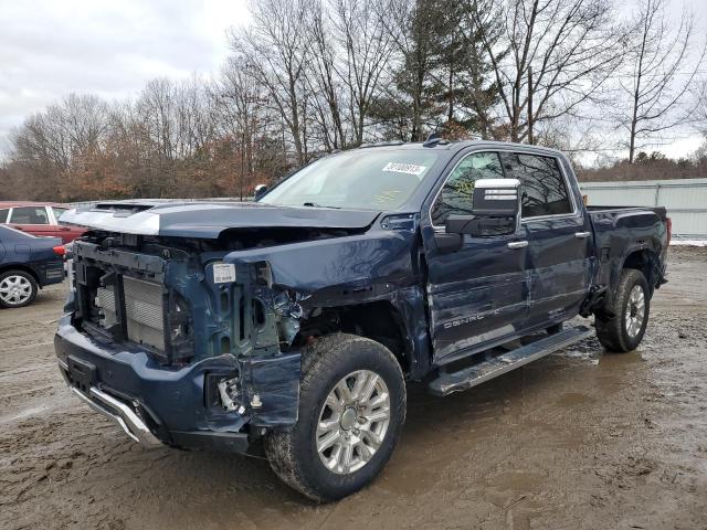 1GT49REY1NF110506 - 2022 GMC SIERRA K2500 DENALI BLUE photo 1