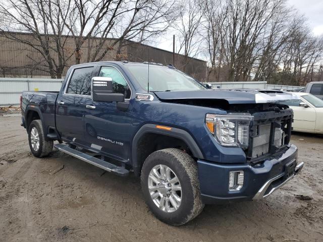 1GT49REY1NF110506 - 2022 GMC SIERRA K2500 DENALI BLUE photo 4