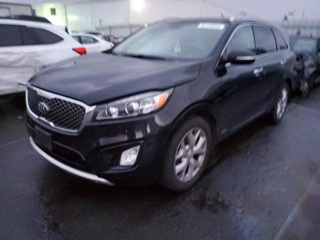 5XYPKDA56JG430248 - 2018 KIA SORENTO SX BLACK photo 1