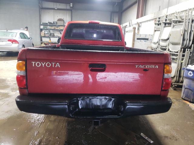 5TENL42N24Z431653 - 2004 TOYOTA TACOMA RED photo 6