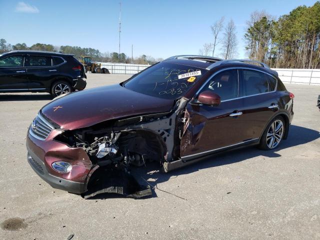 JN1AJ0HP7BM800683 - 2011 INFINITI EX35 BASE MAROON photo 1