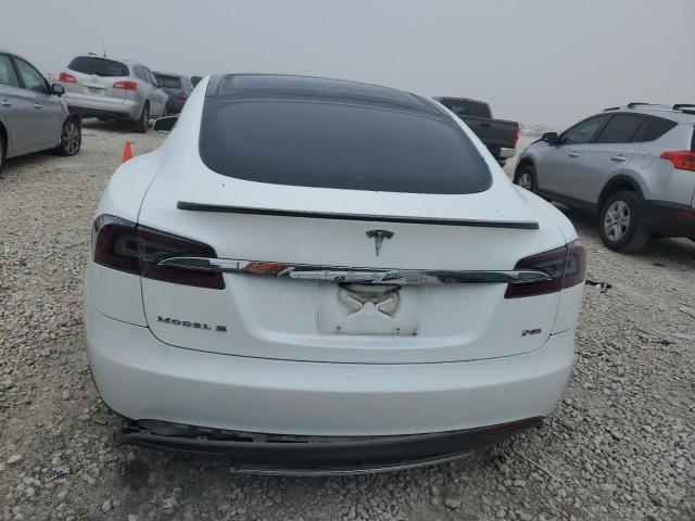 5YJSA1DP9DFP06474 - 2013 TESLA MODEL S WHITE photo 6