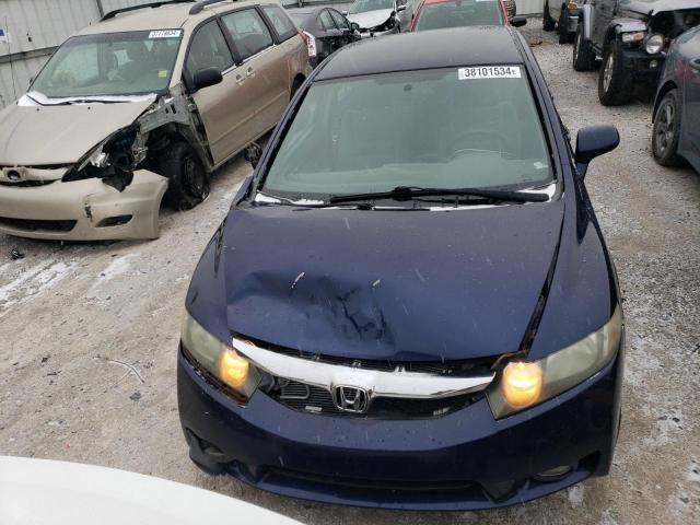 19XFA16539E011367 - 2009 HONDA CIVIC LX BLUE photo 11