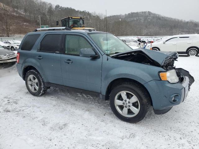 1FMCU0E7XCKB87694 - 2012 FORD ESCAPE LIMITED BLUE photo 4