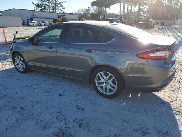 3FA6P0H76DR346802 - 2013 FORD FUSION SE GRAY photo 2