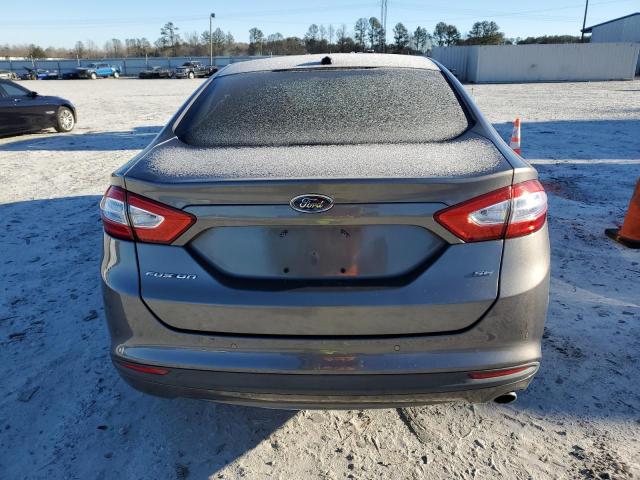 3FA6P0H76DR346802 - 2013 FORD FUSION SE GRAY photo 6