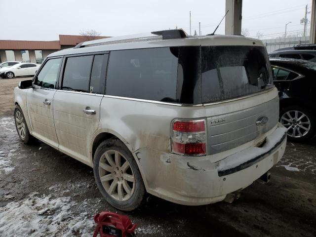 2FMHK6DCXABA50887 - 2010 FORD FLEX LIMITED WHITE photo 2