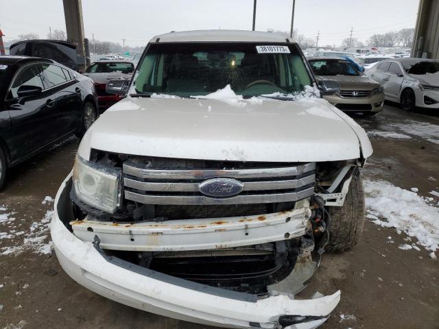 2FMHK6DCXABA50887 - 2010 FORD FLEX LIMITED WHITE photo 5