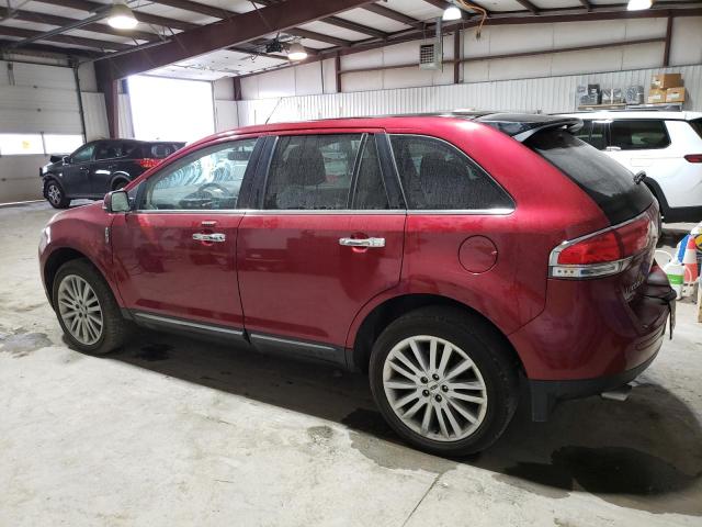 2LMDJ8JK0DBL11221 - 2013 LINCOLN MKX BURGUNDY photo 2