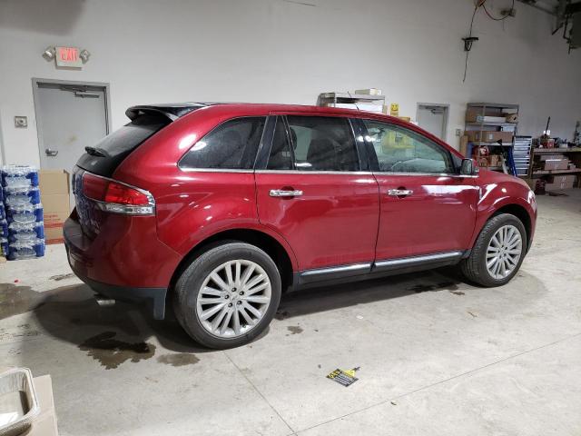 2LMDJ8JK0DBL11221 - 2013 LINCOLN MKX BURGUNDY photo 3