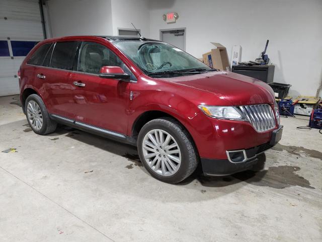 2LMDJ8JK0DBL11221 - 2013 LINCOLN MKX BURGUNDY photo 4