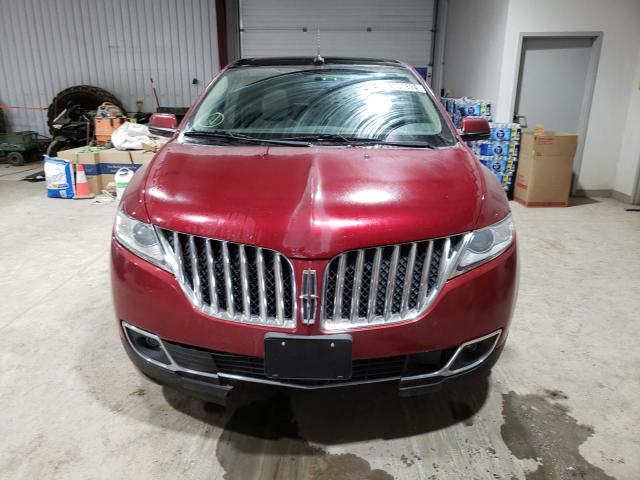 2LMDJ8JK0DBL11221 - 2013 LINCOLN MKX BURGUNDY photo 5