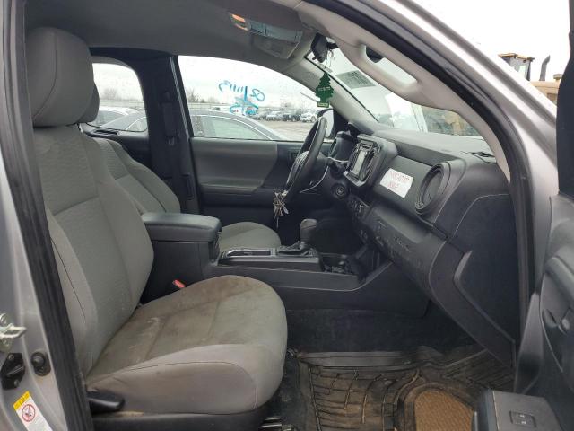 5TFRX5GN8JX125693 - 2018 TOYOTA TACOMA ACCESS CAB ვერცხლისფერი ფოტო 10