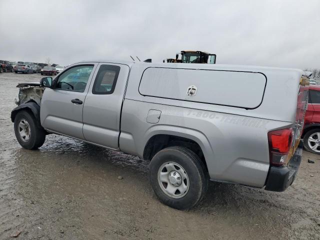5TFRX5GN8JX125693 - 2018 TOYOTA TACOMA ACCESS CAB ვერცხლისფერი ფოტო 2