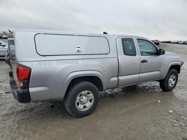 5TFRX5GN8JX125693 - 2018 TOYOTA TACOMA ACCESS CAB ვერცხლისფერი ფოტო 3