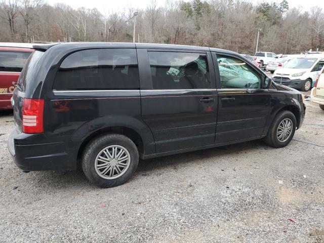 2A8HR44E49R644456 - 2009 CHRYSLER TOWN & COU LX BLACK photo 3