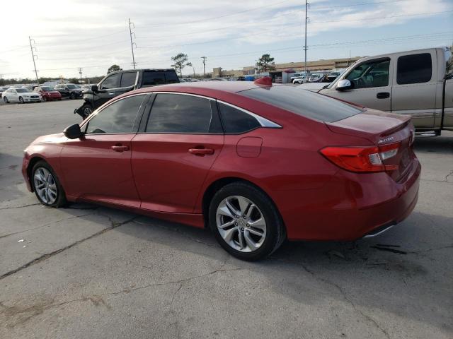 1HGCV1F18JA074445 - 2018 HONDA ACCORD LX RED photo 2