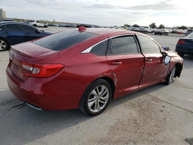 1HGCV1F18JA074445 - 2018 HONDA ACCORD LX RED photo 3