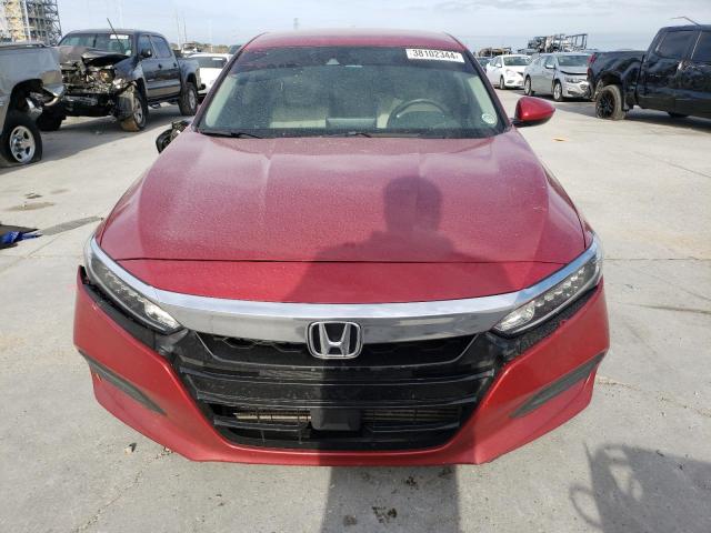 1HGCV1F18JA074445 - 2018 HONDA ACCORD LX RED photo 5