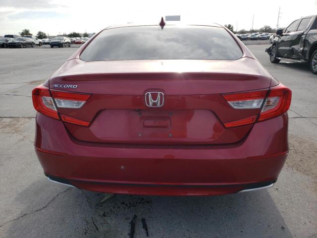 1HGCV1F18JA074445 - 2018 HONDA ACCORD LX RED photo 6