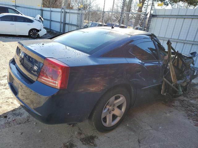 2B3KA43H98H279889 - 2008 DODGE CHARGER BLUE photo 3