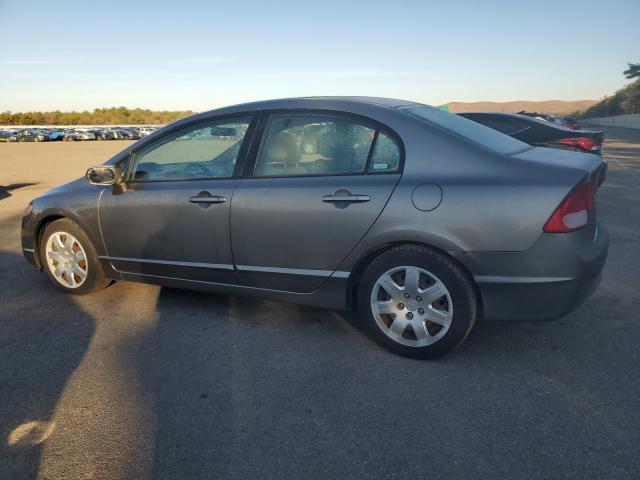 1HGFA165X6L070064 - 2006 HONDA CIVIC LX GRAY photo 2