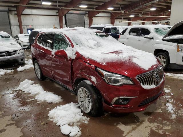 LRBFXCSAXHD116662 - 2017 BUICK ENVISION PREFERRED BURGUNDY photo 4