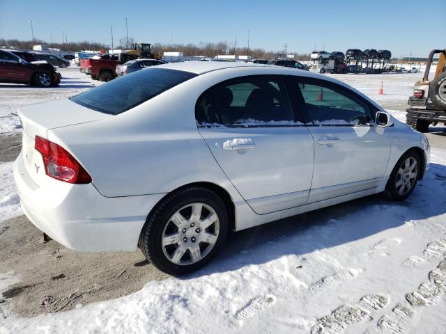 1HGFA16547L050636 - 2007 HONDA CIVIC LX WHITE photo 3