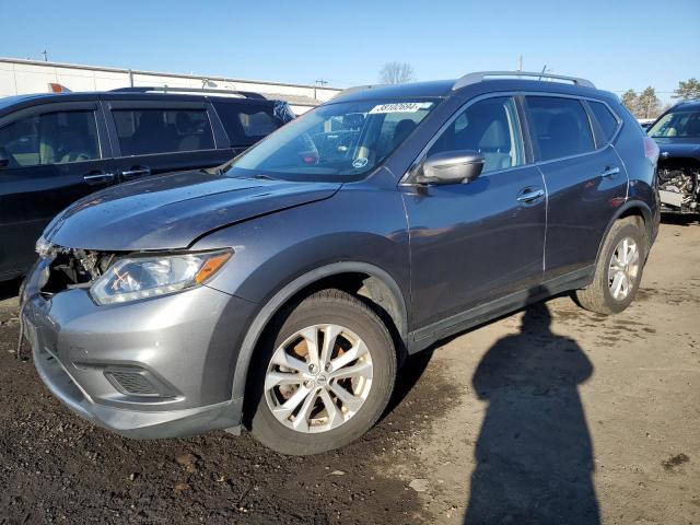 KNMAT2MV6GP638171 - 2016 NISSAN ROGUE S GRAY photo 1