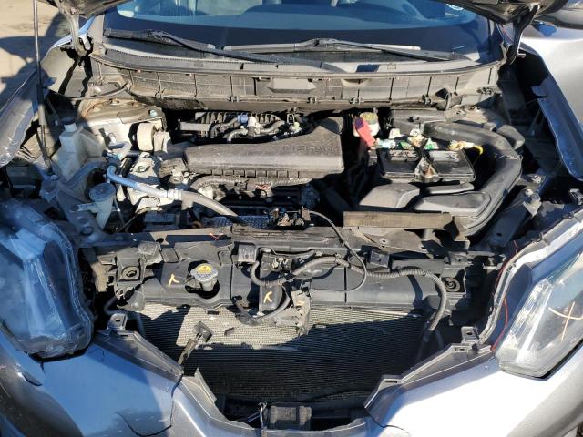 KNMAT2MV6GP638171 - 2016 NISSAN ROGUE S GRAY photo 11