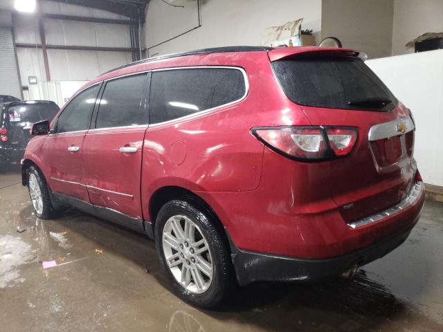 1GNKVLKD0DJ207720 - 2013 CHEVROLET TRAVERSE LTZ RED photo 2