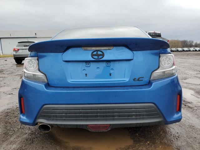 JTKJF5C71FJ009732 - 2015 TOYOTA SCION TC BLUE photo 6