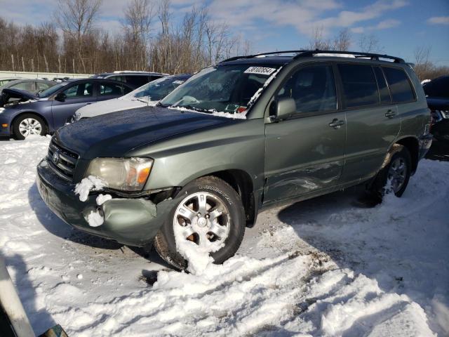 JTEEP21A770223503 - 2007 TOYOTA HIGHLANDER SPORT GREEN photo 1