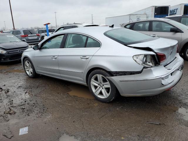 WVWBP7AN6DE515374 - 2013 VOLKSWAGEN CC SPORT SILVER photo 2