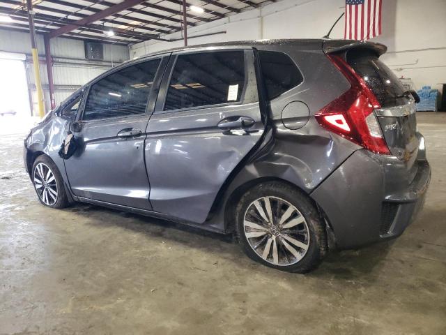 3HGGK5G87FM769989 - 2015 HONDA FIT EX GRAY photo 2